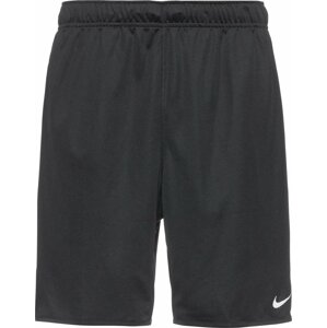 Sportovní kalhoty 'Totality' Nike černá / bílá