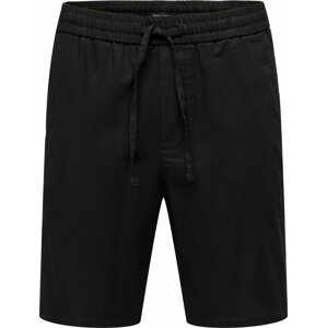 Kalhoty 'Linus' Only & Sons černá