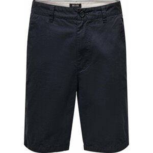 Chino kalhoty 'Bane' Only & Sons námořnická modř