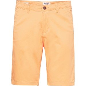 Chino kalhoty jack & jones oranžová
