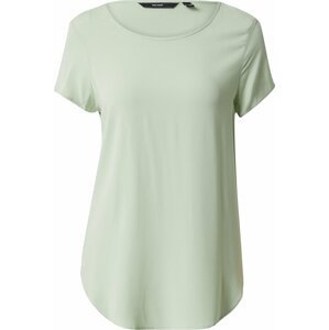 Tričko 'BECCA' Vero Moda pastelově zelená