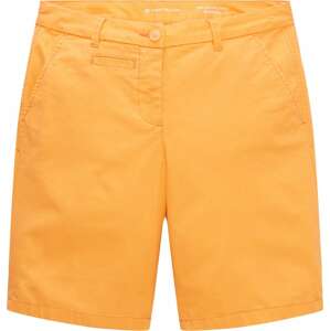 Chino kalhoty Tom Tailor oranžová