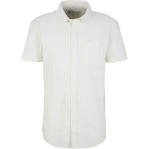 Košile Tom Tailor Denim barva bílé vlny