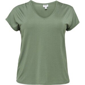 Tričko 'Aya' Vero Moda Curve trávově zelená