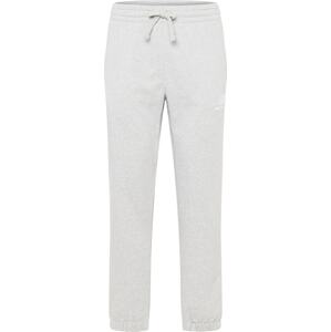 Kalhoty New Balance světle šedá / bílá