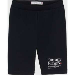 Kalhoty Tommy Hilfiger noční modrá / červená / bílá
