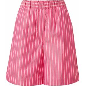 Kalhoty 'VEZZO' Max Mara Leisure světle růžová / bílá