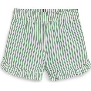 Kalhoty Tommy Hilfiger zelená / černá / bílá