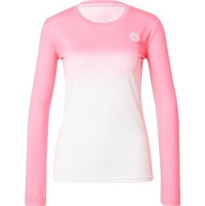 Funkční tričko BIDI BADU pink / bílá