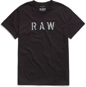 Tričko G-Star Raw šedá / černá