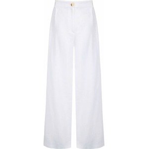 Kalhoty se sklady v pase 'Hainault' Aligne bílá