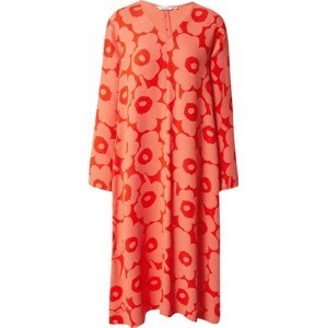 Šaty 'Emmakaisa Unikko' Marimekko červená / oranžově červená