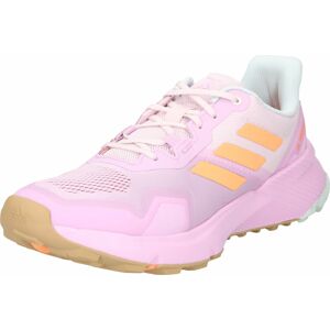 Běžecká obuv 'Soulstride' adidas Terrex šeříková / pastelová fialová / oranžová