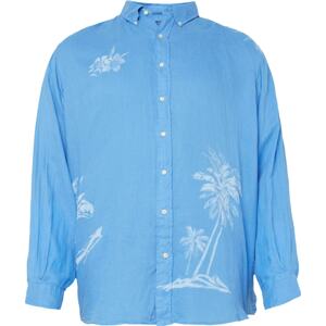 Košile Polo Ralph Lauren Big & Tall nebeská modř / bílá