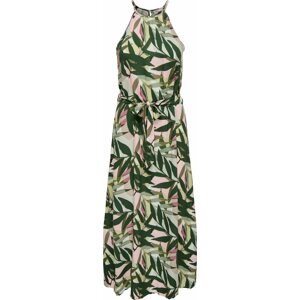 Letní šaty 'Nova' Only olivová / světle zelená / tmavě zelená / růžová