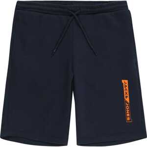 Kalhoty 'SHEAR' Jack & Jones Junior námořnická modř / oranžová