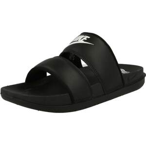 Pantofle 'OFFCOURT DUO SLIDE' Nike Sportswear černá / bílá