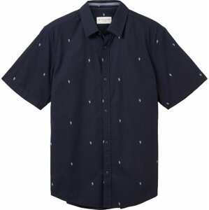 Košile Tom Tailor námořnická modř / světlemodrá