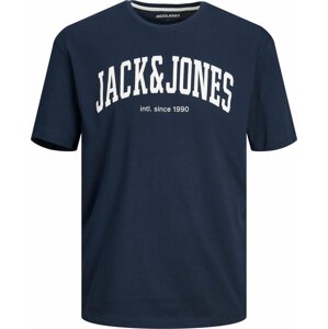 Tričko 'Josh' jack & jones námořnická modř / bílá