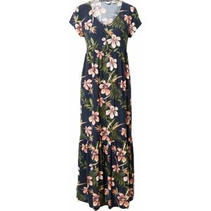 Letní šaty 'POPULAR SONG' Roxy námořnická modř / zelená / olivová / růžová