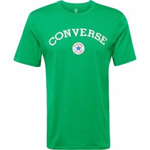 Tričko 'Chuck' Converse modrá / zelená / červená / bílá