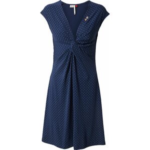 Šaty 'COMFREY' Ragwear indigo / bílá