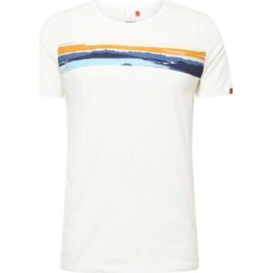Tričko 'HORIZ' Ragwear světlemodrá / tmavě modrá / oranžová / bílá