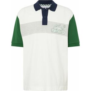 Tričko Lacoste námořnická modř / zelená / bílá