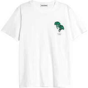Tričko 'James' ARMEDANGELS zelená / černá / bílá