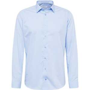 Společenská košile Eton světlemodrá / bílá