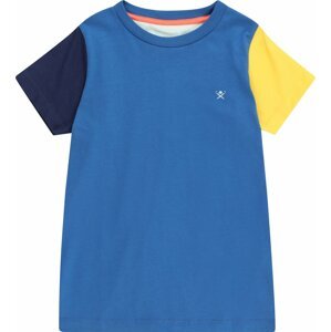 Tričko Hackett London námořnická modř / kobaltová modř / pastelová modrá / žlutá