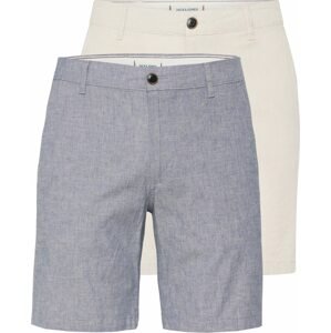 Chino kalhoty 'DAVE' jack & jones barva bílé vlny