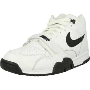 Kotníkové tenisky 'AIR TRAINER 1' Nike Sportswear černá / bílá