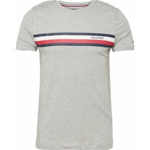 Tričko Tommy Hilfiger námořnická modř / šedá / červená / bílá