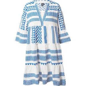 Košilové šaty 'Dicthe' Vero Moda nebeská modř / bílá