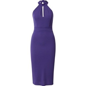 Koktejlové šaty 'CARLETTE' WAL G. tmavě fialová
