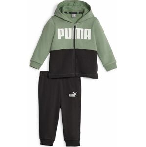 Sportovní oblečení Puma khaki / černá / bílá
