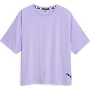 Funkční tričko Puma fialová / černá