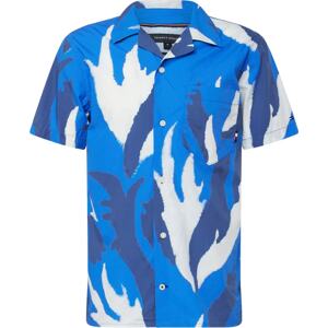 Košile Tommy Hilfiger modrá / námořnická modř / bílá