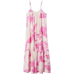 Letní šaty 'Gari' Mango pink / bílá