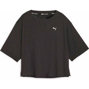 Funkční tričko 'Concept' Puma černá / offwhite