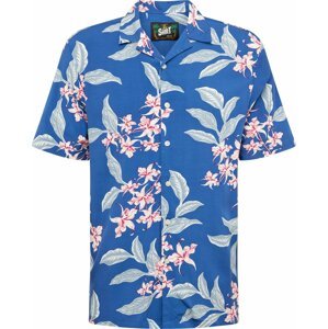 Košile 'TRINIDAD' Key Largo modrá / pastelová modrá / růžová / bílá