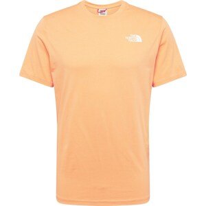 Tričko The North Face námořnická modř / světlemodrá / oranžová / bílá