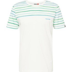 Tričko 'SONTEE' Ragwear světlemodrá / mátová / trávově zelená / bílá