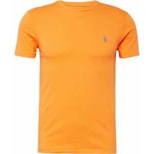 Tričko Polo Ralph Lauren nebeská modř / oranžová