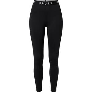 Sportovní kalhoty 4F černá / bílá
