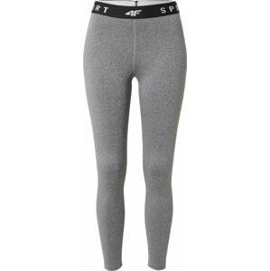 Sportovní kalhoty 4F šedý melír / černá