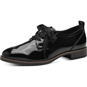 Šněrovací boty tamaris černá