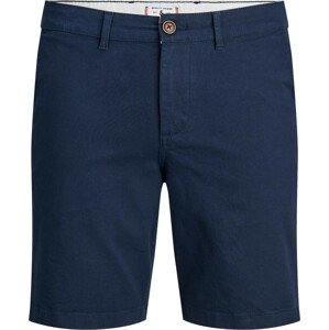 Chino kalhoty jack & jones námořnická modř