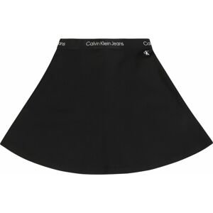 Sukně 'Milano' Calvin Klein Jeans černá / bílá